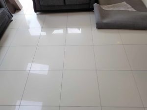 Porcelain Tiled Floor Grout After Colouring Glossop