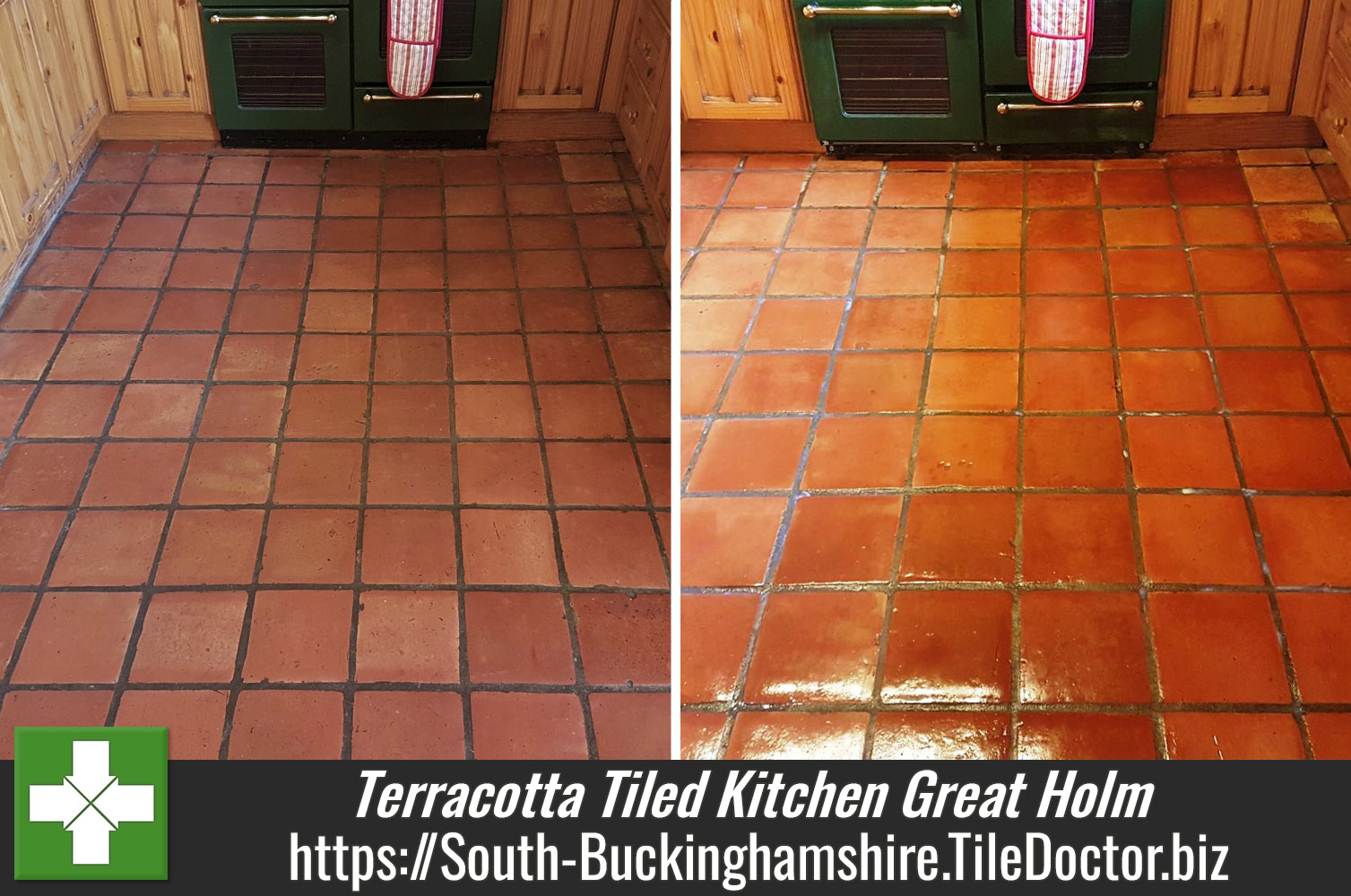 Renovating a Terracotta Tiled Kitchen Floor in Great Holm