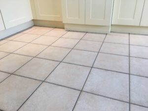 Ceramic Tile Grout After Cleaning Leatherhead Kitchen