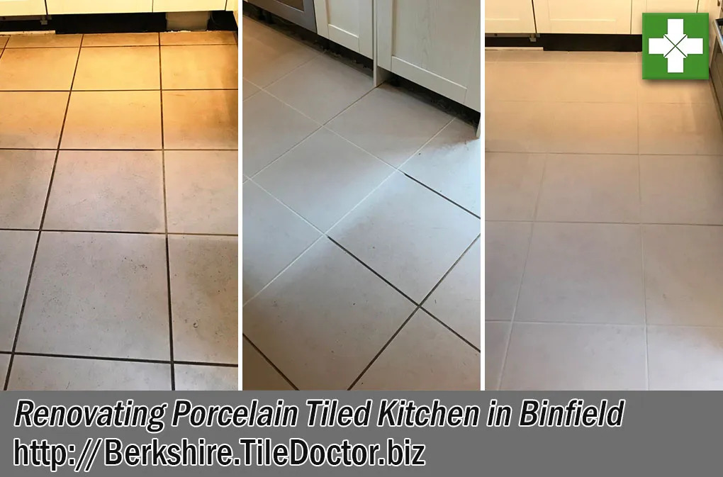 Grout Colouring Porcelain Tiles in Binfield