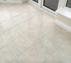 Ceramic Tiled Floor Grout After Cleaning Stroud Kitchen